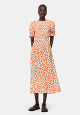 Smart/occasion Dress 36746 Orange-multi