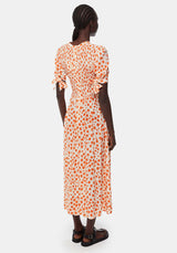 Smart/occasion Dress 36746 Orange-multi