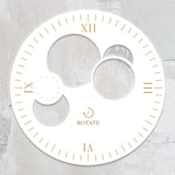 White & Gold Skeleton Dial