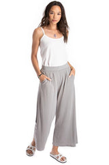 Wide Leg Pant - Organic Cotton