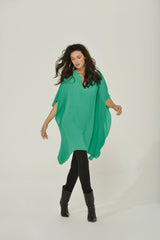 Emerald Green Caftan Tunic Dress