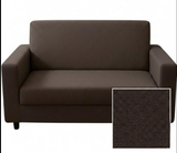 Anyseat 2-Seater Sofa Cover – Plain Coffee Style Slipcover for Living Room Chair Protection