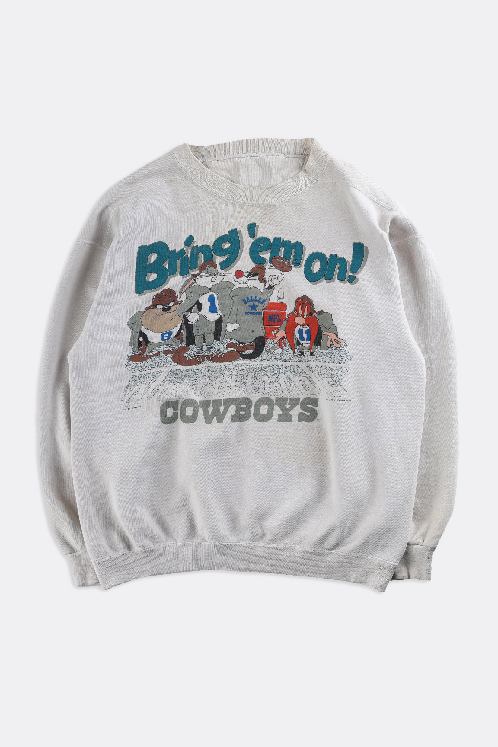Vintage NFL Looney Tunes Dallas Cowboys Sweatshirt – Cerqular