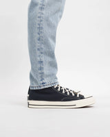 Relaxed tapered fit jeans in organic light vintage