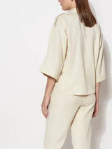 Alyvia Collared Short Shirt