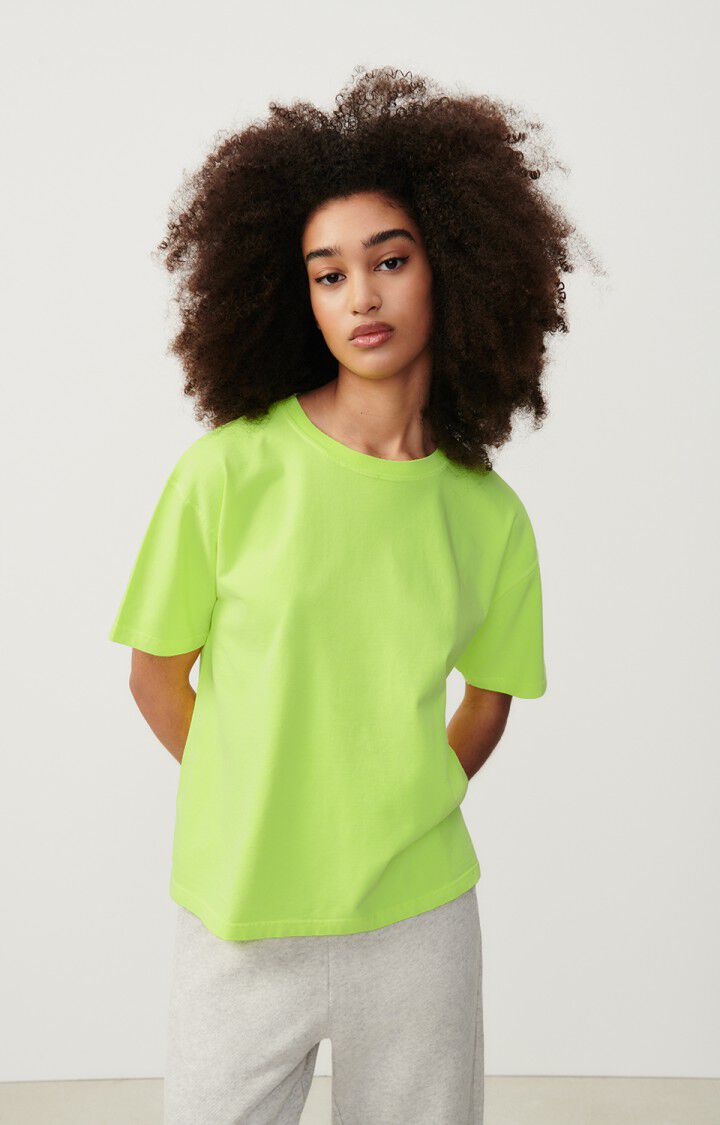 Tshirt Fiz02a Jaune Fluo Cerqular