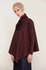 Alexandra Shirt (Burgundy)