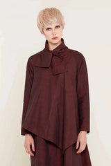 Alexandra Shirt (Burgundy)