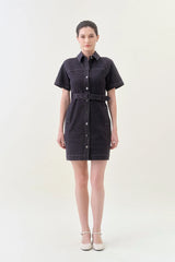 Belted Denim Dress - Better Indigo