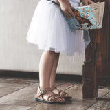 The Chica Bohemia Girls Leather Sandal