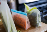 Bagito Reusable Zip-Em Kitchen Storage Bags Set of 3