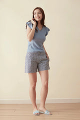 Carefree Short - Blue Daisy