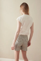 Carefree Short - Grey Daisy