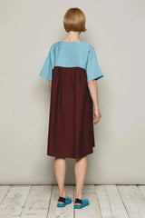 Cher Ami Dress (Burgundy)