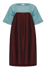 Cher Ami Dress (Burgundy)
