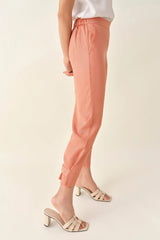 Convertible Crop Pant - Apricot