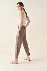 Convertible Crop Pant - Dark Taupe