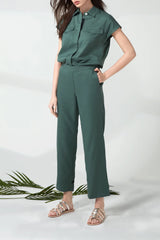 Convertible Crop Pant - Sage
