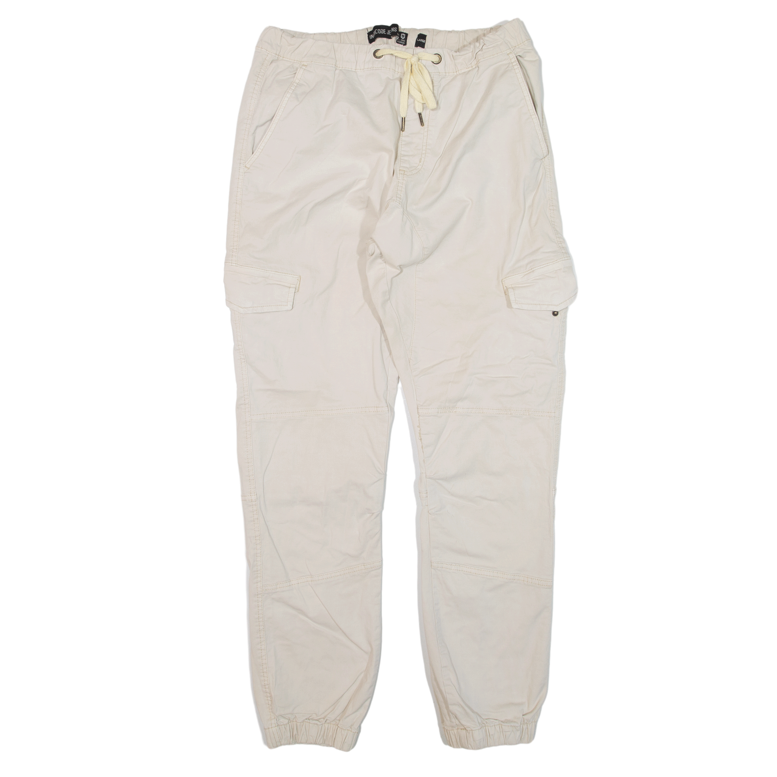 CARHARTT Cargo Pant Workwear Trousers Cream Regular Tapered Womens W28 L30
