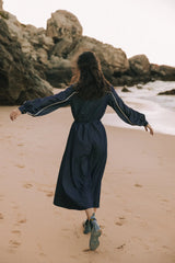 ANADYR DRESS - DENIM