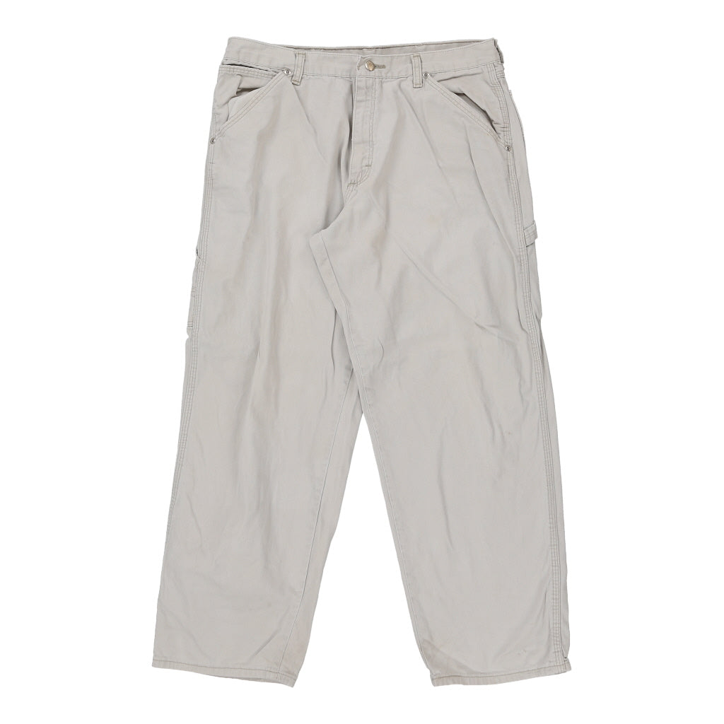 Wrg Jeans Co. Trousers - 34W 27L White Cotton – Cerqular