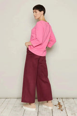 Funi Trousers (Burgundy)