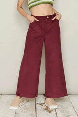 Funi Trousers (Burgundy)