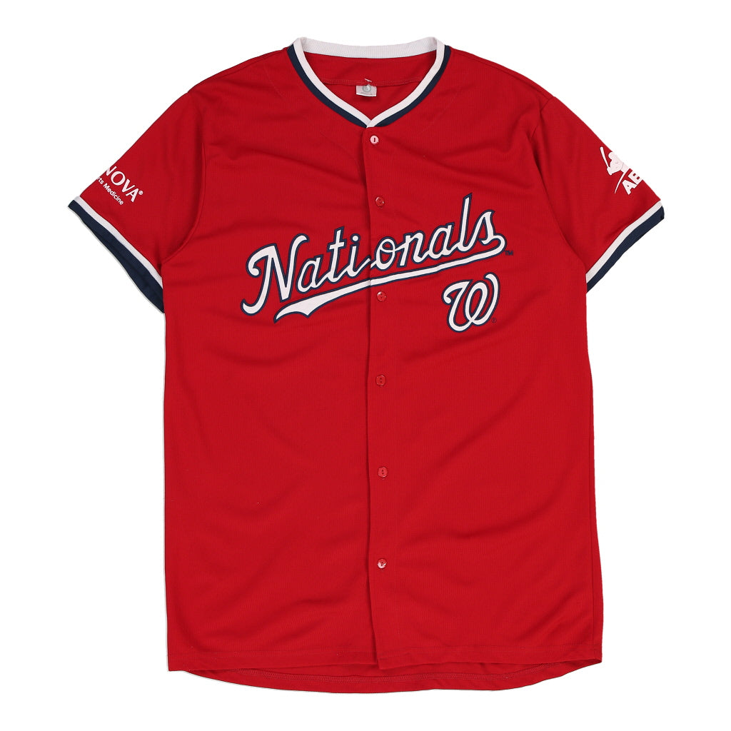 Washington Nationals Unbranded MLB Jersey - Small Grey Polyester