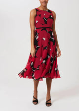 Carly Dress 0120/5675/9022l00 Black-Pink