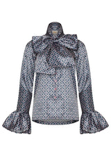 Heidi Blouse (Pink & Blue)