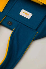 Helianthus Bag (Blue & Yellow)