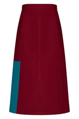 Huberta Skirt (Maroon)