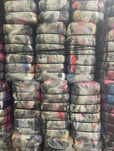 USED FLANNEL SHIRT 100 POUND BALE (PICKUP ONLY)