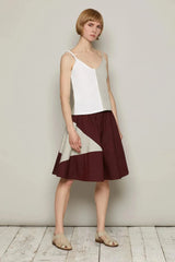 Koko Skirt (Burgundy)