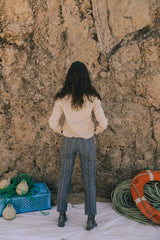 LAZAREV BLOUSE - LINEN