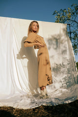 GUINEAN DRESS - CAMEL