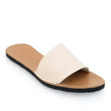 The Linda Leather Slide Sandal
