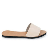 The Linda Leather Slide Sandal