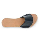 The Linda Leather Slide Sandal
