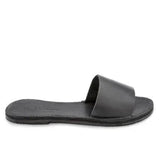 The Linda Leather Slide Sandal