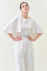 Low-back Jumpsuit - Snow