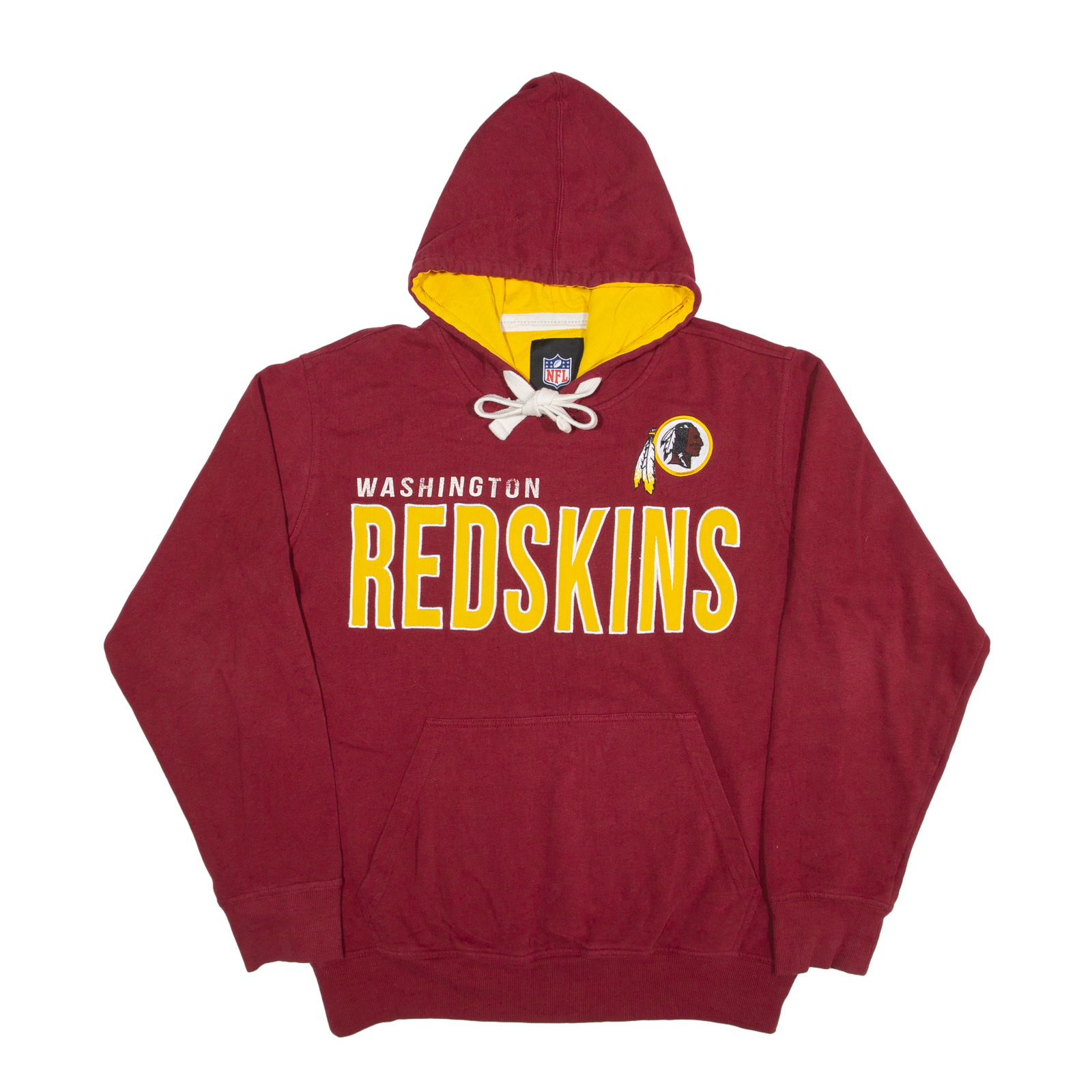 NFL Washington Redskins Red Long Sleeve Activewear Shirt Men's