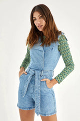 Mono corto denim Adriana