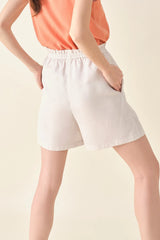 Paperbag Bermuda - Natural