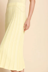 Pointelle Midi Dress - Morning Sun