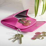 Portman Vegan Purse in Pink