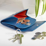 Portman Vegan Purse in Navy