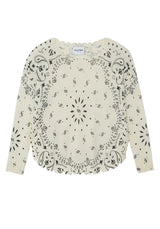 Sweater Mela Bandana F2500 Blanc