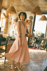 ECHINO DRESS - PLAID