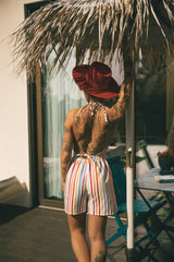 CEREUS SHORTS - STRIPES